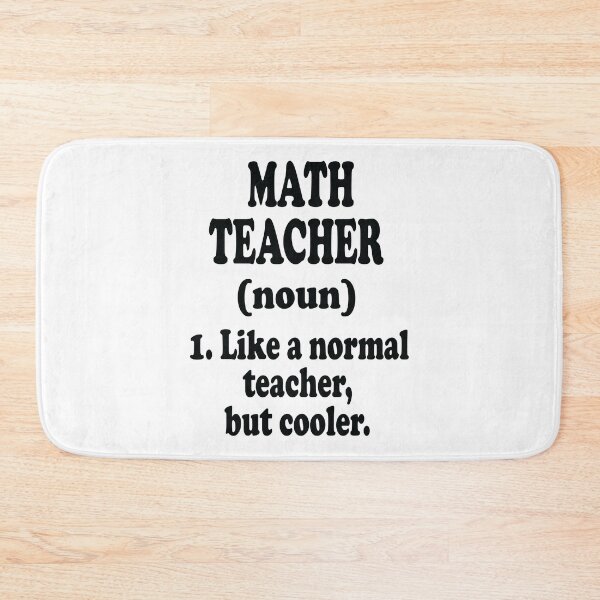 Item preview, Math Teacher Defined designed and sold by ScienceCorner.
