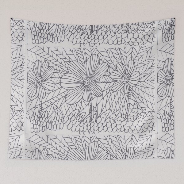Item preview, Art Thèrapie - flower 2 designed and sold by ArtistRebeccaLS.