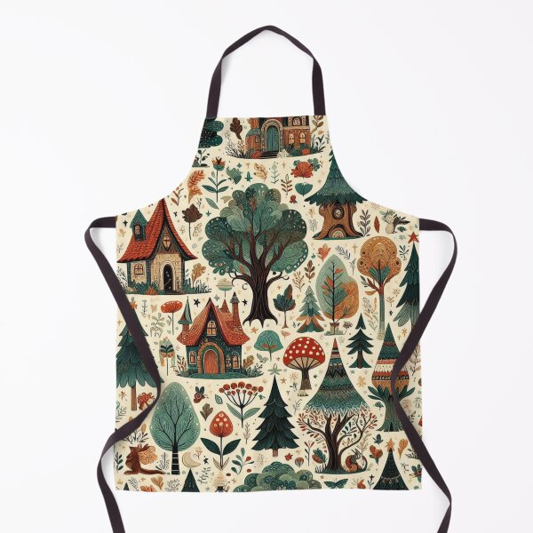 Item preview, Colorful Cottage Pattern designed and sold by LyssasMindArt.