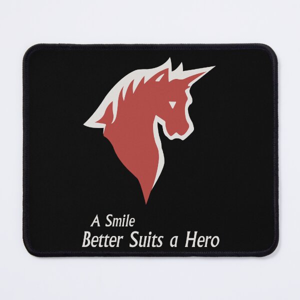 Item preview, A Smile Better Suits a Hero designed and sold by Demon Fox Designs.