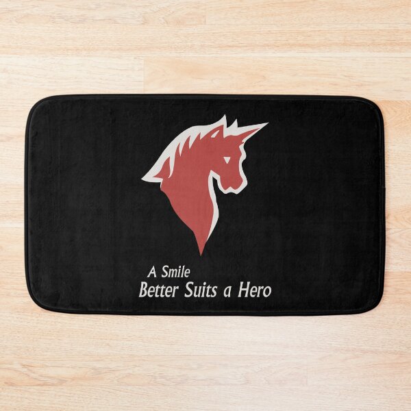 Item preview, A Smile Better Suits a Hero designed and sold by Demon Fox Designs.