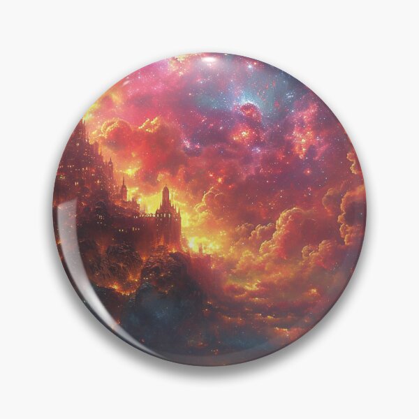 Item preview, "Empyreal Dreamscape: The City of Star Peaks" designed and sold by Emre Karaarslan.
