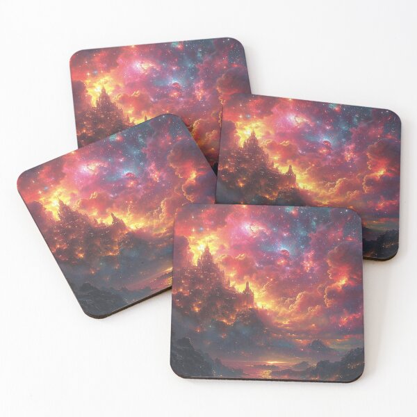 Item preview, "Empyreal Dreamscape: The City of Star Peaks" designed and sold by Emre Karaarslan.