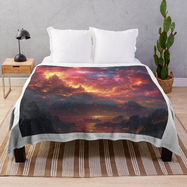 Item preview, "Empyreal Dreamscape: The City of Star Peaks" designed and sold by Emre Karaarslan.
