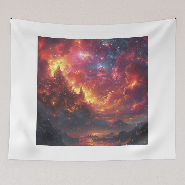 Item preview, "Empyreal Dreamscape: The City of Star Peaks" designed and sold by Emre Karaarslan.