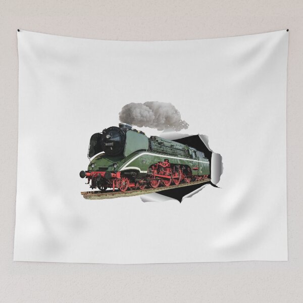 Item preview, Steam locomotive breaks through paper designed and sold by pedao.