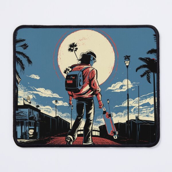 Item preview, Vintage Retro Skateboarder Old School designed and sold by Merigold.