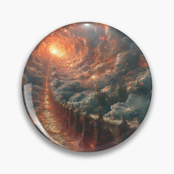 Item preview, "Empyreal Dreamscape: The City of Star Peaks" designed and sold by Emre Karaarslan.