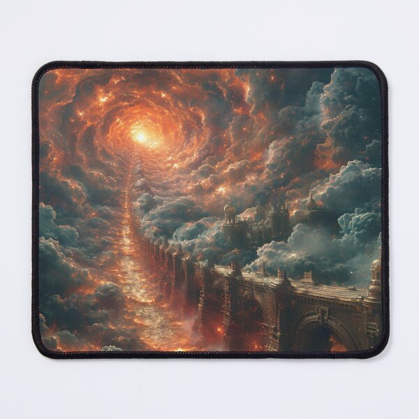 Item preview, "Empyreal Dreamscape: The City of Star Peaks" designed and sold by Emre Karaarslan.