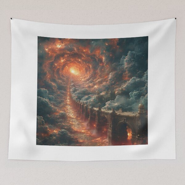Item preview, "Empyreal Dreamscape: The City of Star Peaks" designed and sold by Emre Karaarslan.