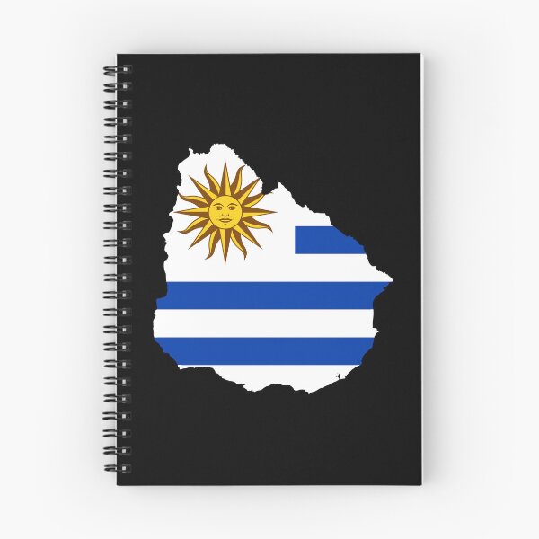 Item preview, Flag Map of Uruguay  designed and sold by feether-store.