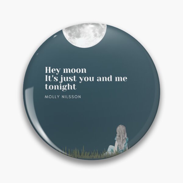 Item preview, Hey Moon Molly Nilsson Fan art designed and sold by Etaipal.