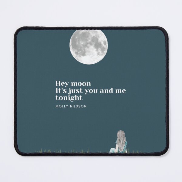 Item preview, Hey Moon Molly Nilsson Fan art designed and sold by Etaipal.