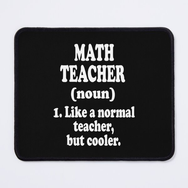 Item preview, Math Teacher Defined designed and sold by ScienceCorner.