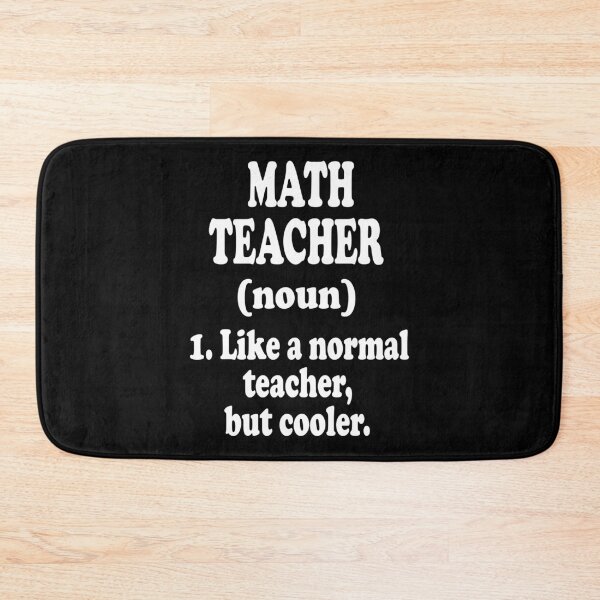 Item preview, Math Teacher Defined designed and sold by ScienceCorner.