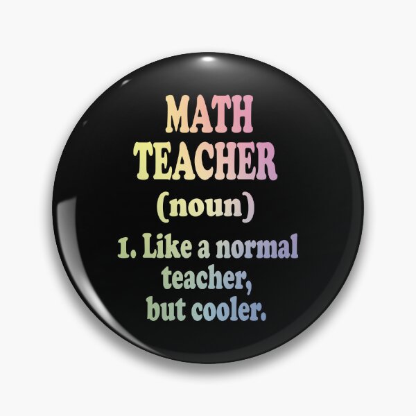 Item preview, Math Teacher Defined designed and sold by ScienceCorner.