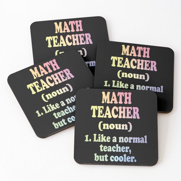 Item preview, Math Teacher Defined designed and sold by ScienceCorner.