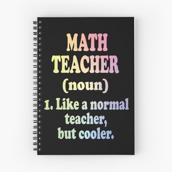 Item preview, Math Teacher Defined designed and sold by ScienceCorner.