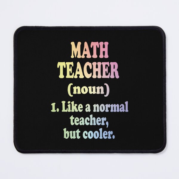 Item preview, Math Teacher Defined designed and sold by ScienceCorner.