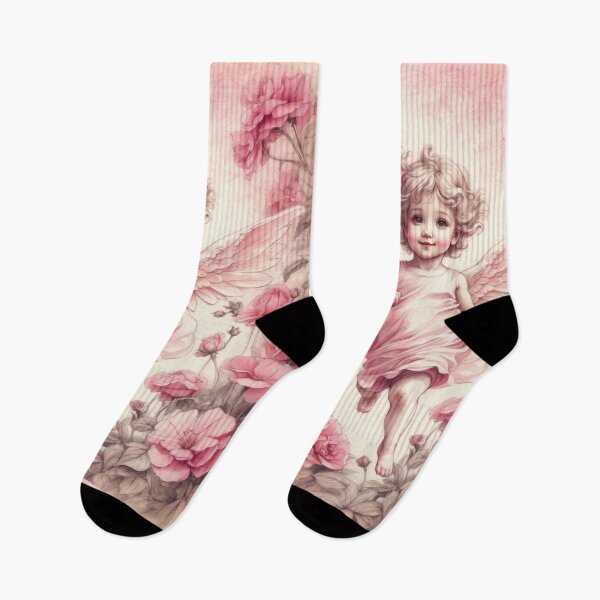 Item preview, Cherub Angel in a Garden Paradise - 4 designed and sold by nyathiwa.