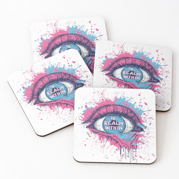 Item preview, The Realm Within blue pink eye designed and sold by TheRealmWithin.