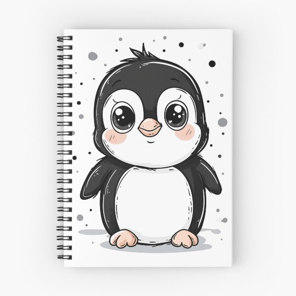 Item preview, Cute penguin in chibi design designed and sold by randrdesign.