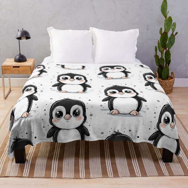 Artikelvorschau, Niedlicher Pinguin im Chibi Design entworfen und verkauft von randrdesign.