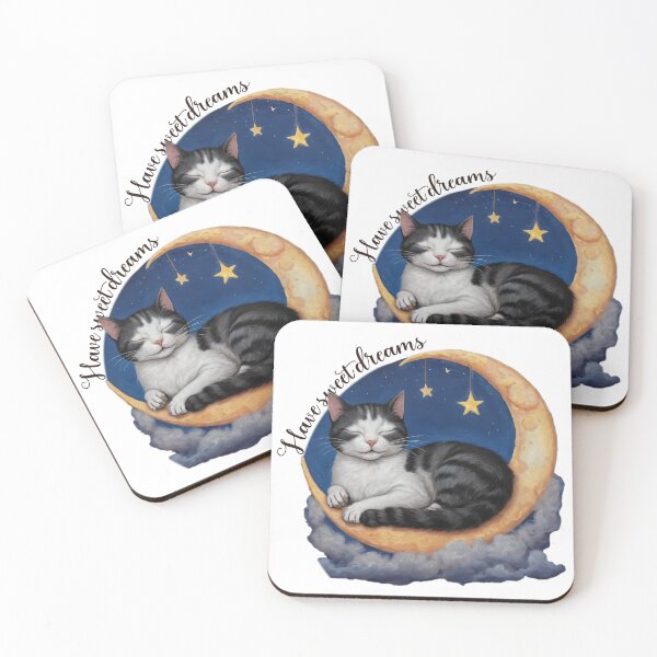 Item preview, Sleeping Cat (Have Sweet Dreams) designed and sold by KeopsMurat.