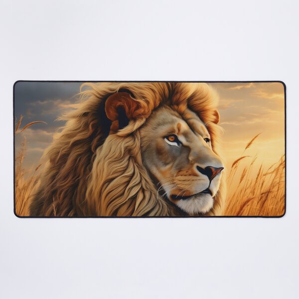 Item preview, The Golden Mane: Symphony of the Savannah designed and sold by DrawnThreads.