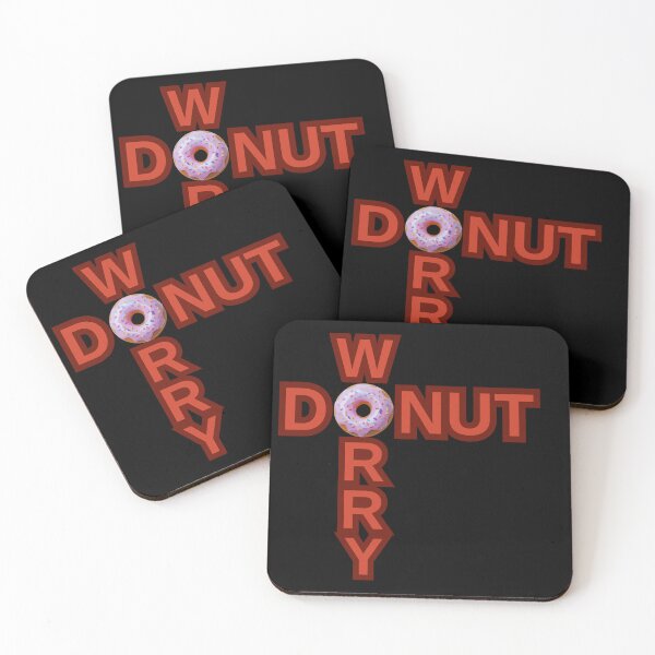 Item preview, Copy of DONUT Worry Be Happy / Do not Touch Series designed and sold by Psycho-Crazy.