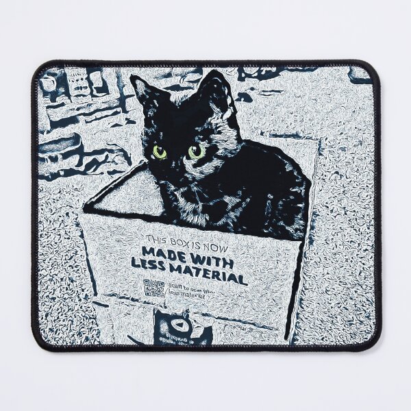 Item preview, Cat IN A Box - Little Black Kitty designed and sold by NaturePrints.