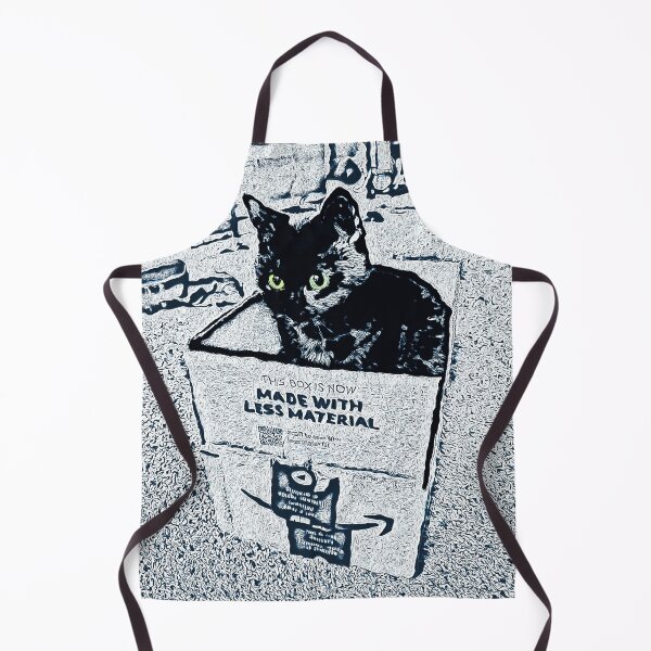 Item preview, Cat IN A Box - Little Black Kitty designed and sold by NaturePrints.