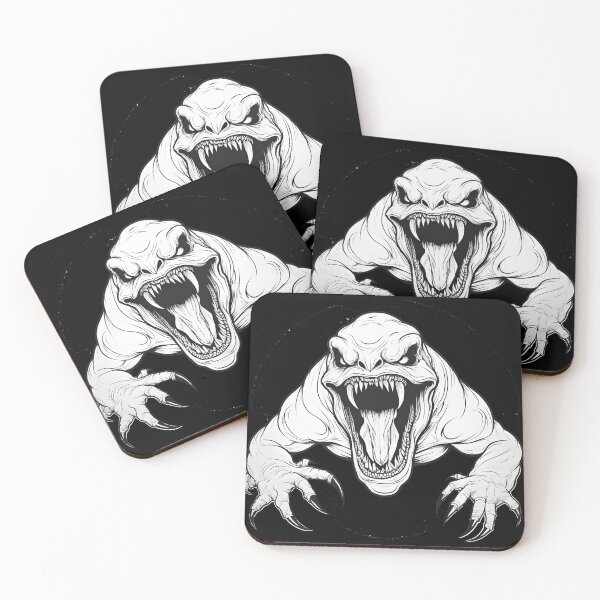 Item preview, Crawling Monster in Black and White designed and sold by DarkJuliettes.