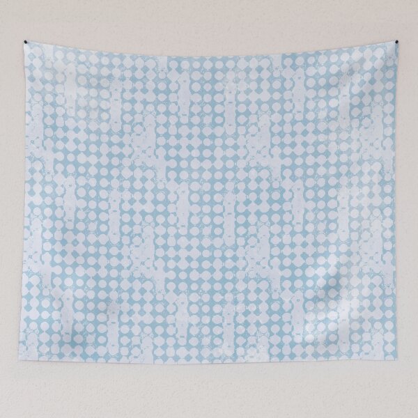 Item preview, Baby Blue Stencil Dot Pattern designed and sold by Diana377.