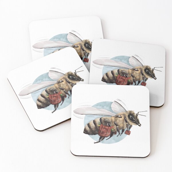 Item preview, Honey Bee back from the shops designed and sold by CharlieCreature.