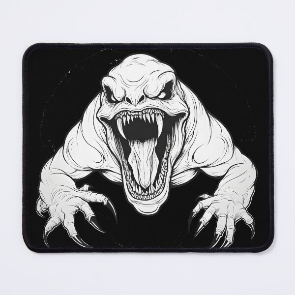 Item preview, Crawling Monster in Black and White designed and sold by DarkJuliettes.