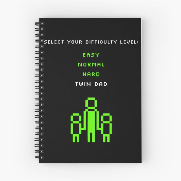 Item preview, Twin Dad T-Shirt, Level of difficulty: Twins, Gamer Dad designed and sold by kozinoart.