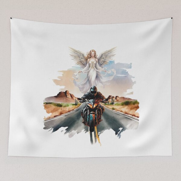 Item preview, A guardian angel protecting those traveling on a motorcycle designed and sold by 2012DreamVision.