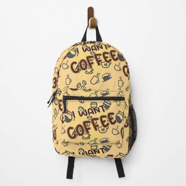 Item preview, I Want Coffee Seamless Splotch designed and sold by CrossedWolf.