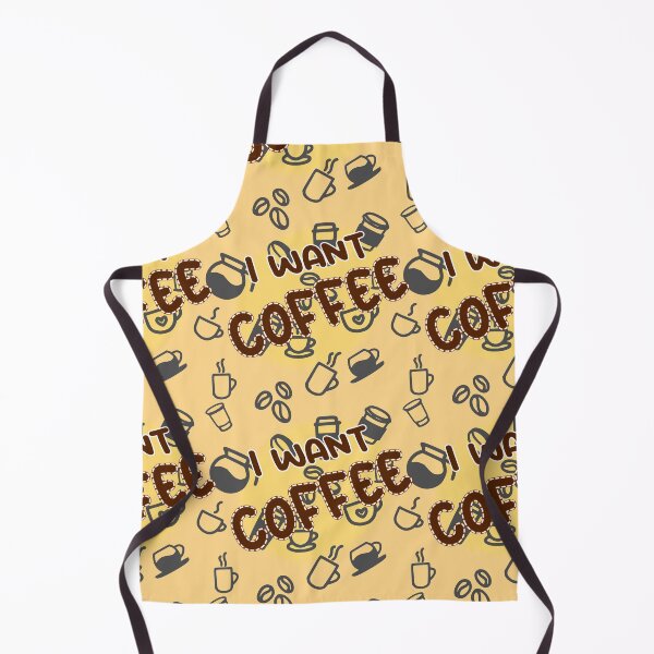 Item preview, I Want Coffee Seamless Splotch designed and sold by CrossedWolf.