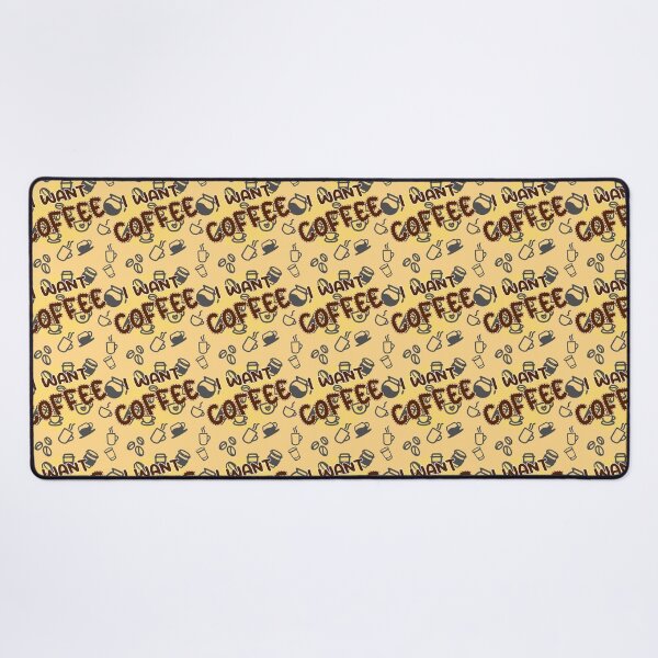 Item preview, I Want Coffee Seamless Splotch designed and sold by CrossedWolf.