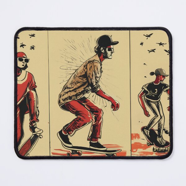 Item preview, Old School Vintage Skateboarder designed and sold by Merigold.