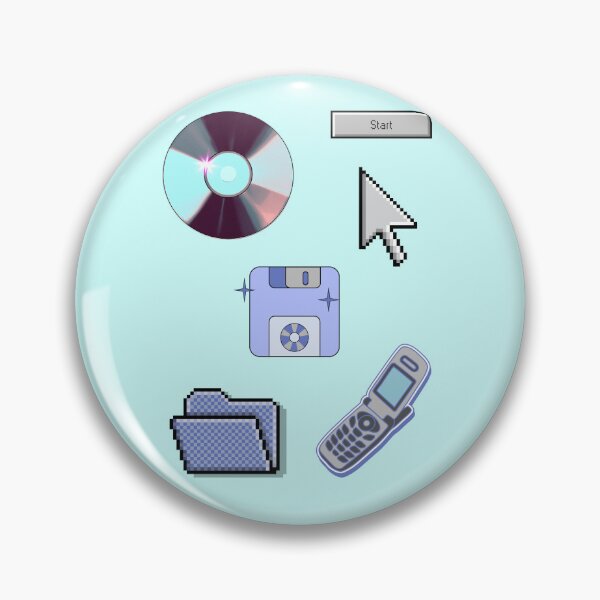 Item preview, Y2K Tech Icons designed and sold by Lizgzalez.