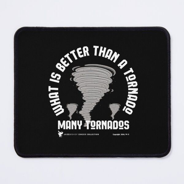 Item preview, ¿Qué es mejor que un tornado? Muchos tornados designed and sold by Jazz Bishop’s Tornado Alley Tees.