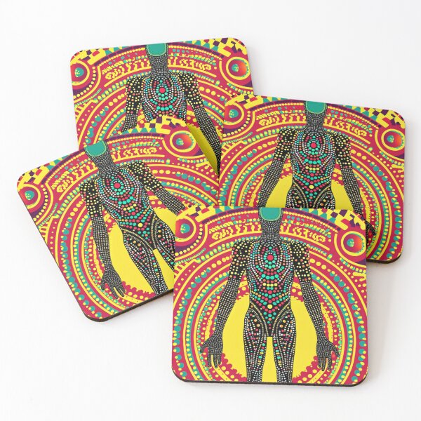 Item preview, Cosmic Being - Dotwork Energy Art Print designed and sold by Nicholas Panek.