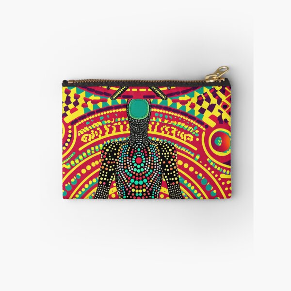 Item preview, Cosmic Being - Dotwork Energy Art Print designed and sold by Nicholas Panek.