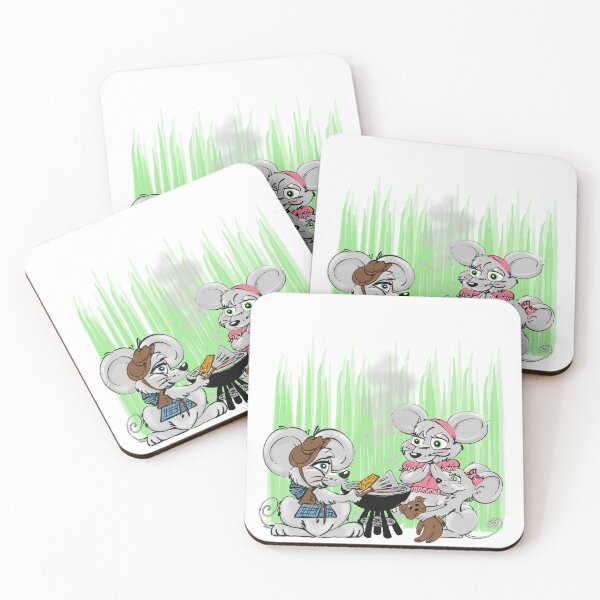 Item preview, Mouse BBQ Vibes. Fun Story. Hand-drawn Digital Art designed and sold by DigiPicStock.