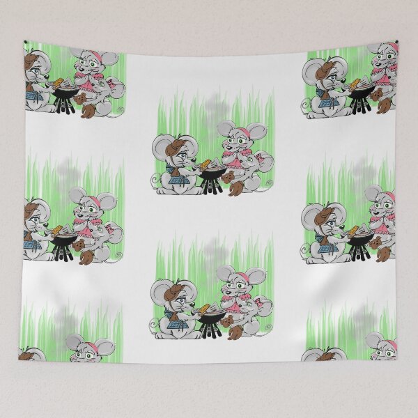 Item preview, Mouse BBQ Vibes. Fun Story. Hand-drawn Digital Art designed and sold by DigiPicStock.