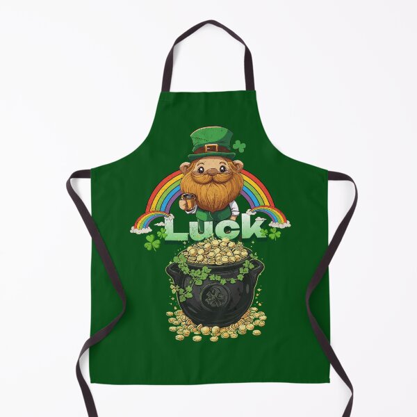 Item preview, Leprechaun's Fortune - Cheerful Irish Luck and Rainbow Illustration designed and sold by Sir Meow Meow.