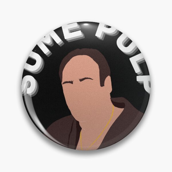 Artikelvorschau, Tony Soprano Some Pulp Print Schwarz entworfen und verkauft von LuckyPrints Ltd.